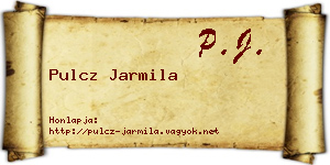 Pulcz Jarmila névjegykártya